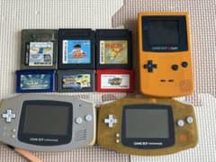 ゲームボーイカラー 本体 ゲームボーイアドバンス 本体 ソフトセットのサムネイル