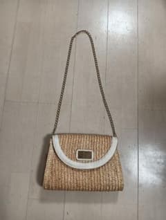 CECIL McBEE ベージュ かごバッグのサムネイル