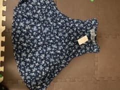 新品 花柄 ノースリーブワンピース 100cmのサムネイル