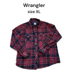 Wrangler チェック柄 長袖シャツ XL ラングラーのサムネイル