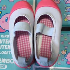 【16.0】上履き 上靴　ピンク　女の子のサムネイル