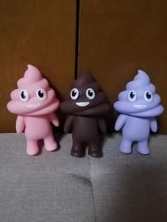 うんちソフビ　3体セット！！のサムネイル