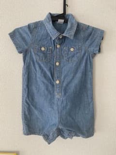 babyGap デニム ロンパース 12-18monthsのサムネイル