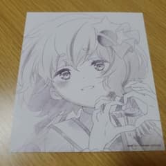 劇場版 ゾンビランドサガ 入場者特典 ミニ色紙風カード 紺野純子のサムネイル