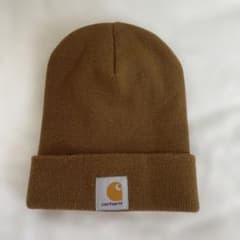 carhartt ニット帽 ブラウンのサムネイル