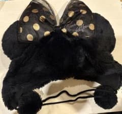 ディズニー ファンキャップ リボン 黒のサムネイル