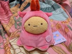 Oarai Aquarium Sumikko Gurashi Collectible Plush Toys: Fried Shrimp Tail and Dumbo Octopus