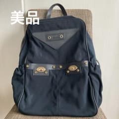 【美品】アタオ　クロノ・エビータ　リュック　ネイビー 美品】アタオ クロノ・エビータ リュック ネイビー - メルカリ