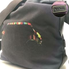 美品✨ポールスミス ミニクーパー ショルダーバッグ マルチストライプ