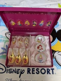 ディズニー　プリンセス　陶石付き　スプーン　レトスセットのサムネイル