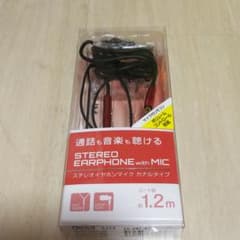 ステレオイヤホンマイク カナルタイプのサムネイル