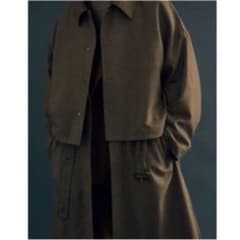 yoke 3WAY BAL COLLAR SHARE COAT・BEIGE - メルカリ
