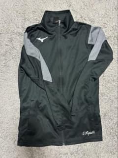 MIZUNO サッカー ジャージ ブラック グレー 大阪産業大学 MIZUNO サッカー ジャージ ブラック グレー 大阪産業大学 - メルカリ