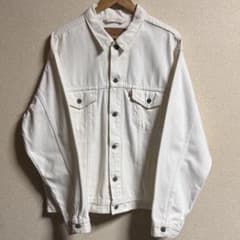リーバイス ホワイトデニム トラッカージャケット USA製 90s 70507 リーバイス ホワイトデニム トラッカージャケット USA製 90s 70507
