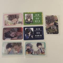 東京エイリアンズ 天空橋翔 郡司晃 クリアカード イラストカード 特典
