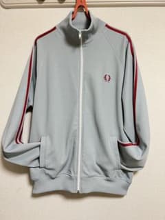[希少]FRED PERRY トラックジャケット 青 赤のサムネイル