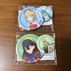 ポケモンマスターズ EX 缶バッジ カイ&グレイシア ゼイユ&ヤバソチャ セット