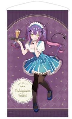 ホロライブ　常闇トワ　等身大タペストリーB ローソンコラボ ホロライブ 常闇トワ 等身大サイズ タペストリー ローソンコラボグッズ