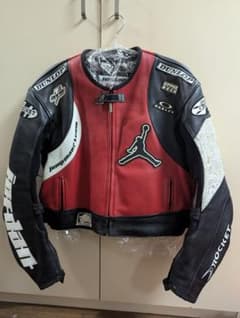 希少!!　美品ジョーダン レザーバイクジャケット ジョー・ロケット 赤/黒 希少!! 美品ジョーダン レザーバイクジャケット ジョー・ロケット 赤