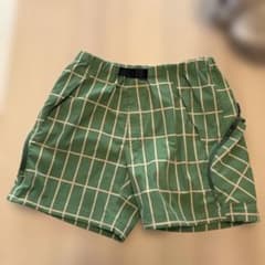 DESCENTE デサント メンズチェック柄ショートパンツ ハーフパンツ 短パンのサムネイル