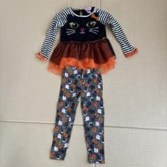 Little Lass ハロウィン柄 ワンピース レギンスセットのサムネイル