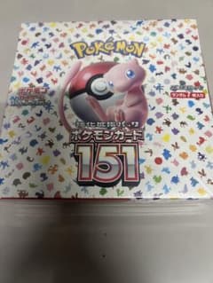 シュリンク付き　ポケモンカード151のサムネイル