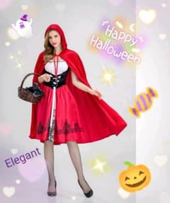 ハロウィン コスプレ 大人 赤ずきんのサムネイル