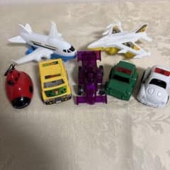 プルバック式ミニカー 飛行機 7点セット - メルカリ