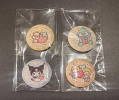 サンリオ 刺繍缶バッジ 4種セットのサムネイル
