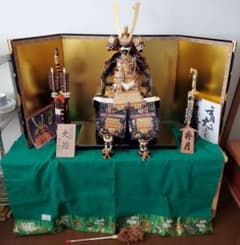 名匠 平安祥山作】五月人形 12号 大鎧 正絹 緋威 龍頭 伝統工芸