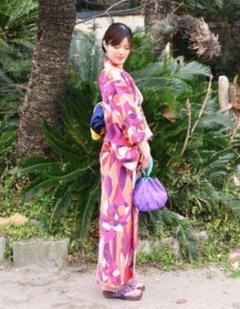 最終お値下げ⭐️チャイハネ　アジアンエスニック　セパレート浴衣　蓮の花レディース チャイハネ アジアンエスニック セパレート浴衣 蓮の花