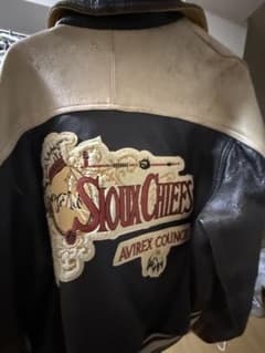 AVIREX SIOUX CHIEFS レザージャケット - メルカリ