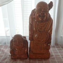 七福神の木彫りの人形のサムネイル