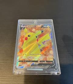 ポケモンカード　ピカチュウV　SR　スタートデッキ100　1枚　メルカリ便 ピカチュウV スタートデッキ100 415/414 sr - メルカリ