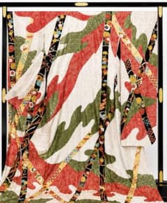 豪華古典 振袖 正絹 金彩 赤 緑 生成り金彩刺繍吉祥文様 成人式 豪華古典 振袖 正絹 金彩 赤 緑 生成り金彩刺繍吉祥文様 成人式 - メルカリ