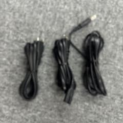 PS4 電源ケーブル 3本セット メガネケーブル ① - メルカリ