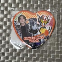 TOSくじ A賞 ラキア 仮面ライダー ヴラム ガヴ 缶バッジ ハート - メルカリ