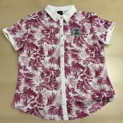 kissmark GOLF ボタニカル柄 半袖ポロシャツ Lサイズ - メルカリ