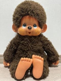 昭和レトロ モンチッチ初代Lサイズ ぬいぐるみ - メルカリ