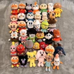 アンパンマン プリちぃビーンズぬいぐるみ 37体セット✨️ 「ほぼ」コンプリート！