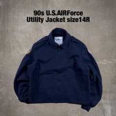 90s U.S.エアフォース ユーティリティジャケット ミリタリー 短丈 空軍