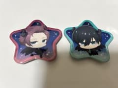 ブルーロック 星型缶バッジ 糸師冴 糸師凛のサムネイル