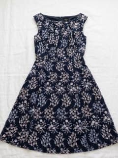 TOCCA Butterfly Bush 刺繍ドレス ラメ ネイビー 0 - メルカリ