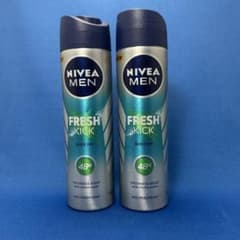 NIVEA MEN 制汗スプレー 150ml 16本セット NIVEA MEN FRESH KICK 制汗スプレー 2本セット - メルカリ