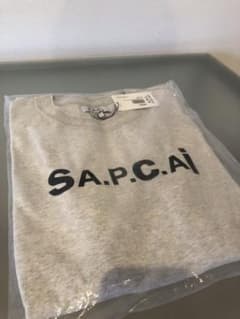 【新品未使用】サカイ× A.P.C Tシャツ　グレーのサムネイル
