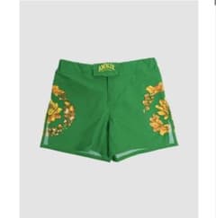 AMNJX ファイトショーツ 平本蓮 ハーフパンツ 緑 グリーン 最