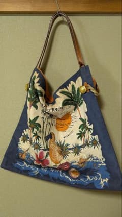 Treasure TOPKAPI トートバッグ ドードー モーリシャス地図柄のサムネイル