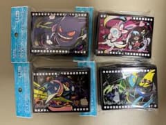 ポケモンカード　デッキシールド　プレミアムグロス　ニンフィアゲンガー他4種セットのサムネイル
