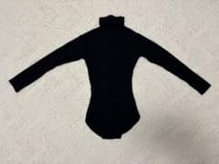 タートルネックレオタード ブラック Sサイズ 長袖 Capezio - メルカリ