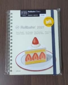 Rollbahn Diary L 2027 ロフト限定 ショートケーキのサムネイル